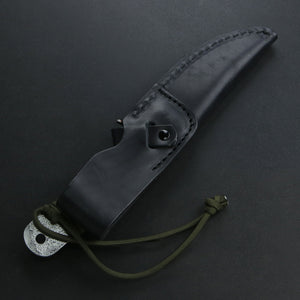 HONMAMON "UNRYU" Japanese Hunting Knife Damascus 10 Layers Aogami Steel, 120mm~210mm Outdoor knife
