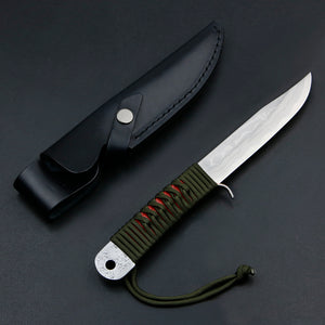 HONMAMON "UNRYU" Japanese Hunting Knife Damascus 10 Layers Aogami Steel, 120mm~210mm Outdoor knife