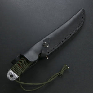 HONMAMON "UNRYU" Japanese Hunting Knife Damascus 10 Layers Aogami Steel, 120mm~210mm Outdoor knife
