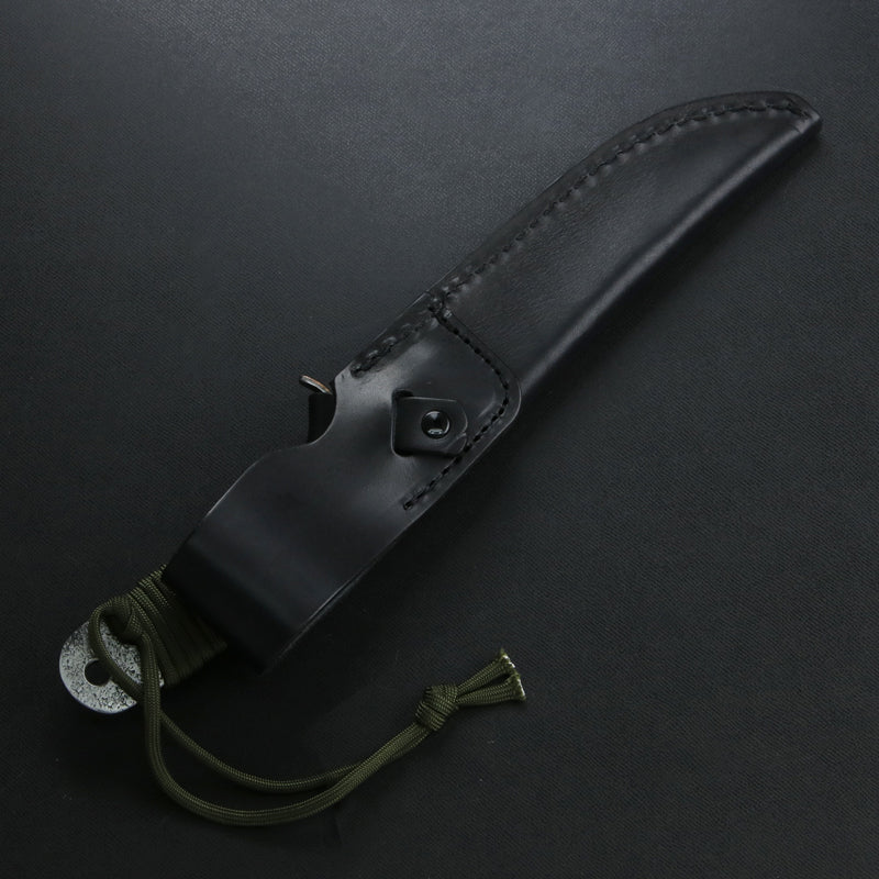 HONMAMON "UNRYU" Japanese Hunting Knife Damascus 10 Layers Aogami Steel, 120mm~210mm Outdoor knife