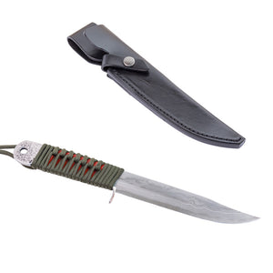 HONMAMON "UNRYU" Japanese Hunting Knife Damascus 10 Layers Aogami Steel, 120mm~210mm Outdoor knife