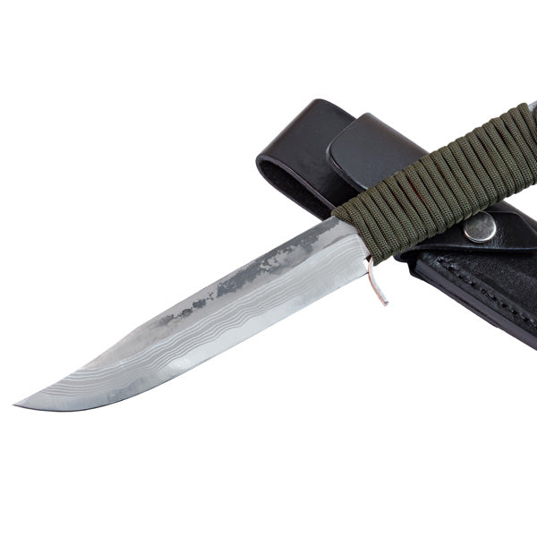 HONMAMON "UNRYU" Japanese Hunting Knife Damascus 10 Layers Aogami Steel, 120mm~210mm Outdoor knife