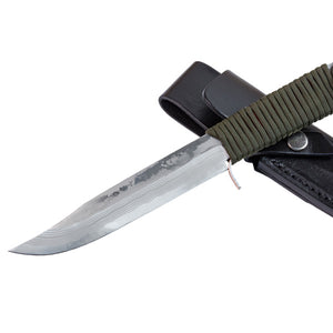 HONMAMON "UNRYU" Japanese Hunting Knife Damascus 10 Layers Aogami Steel, 120mm~210mm Outdoor knife