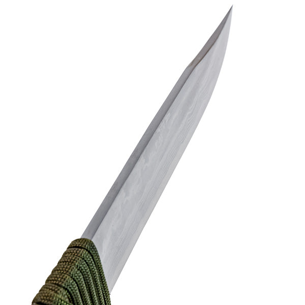 HONMAMON "UNRYU" Japanese Hunting Knife Damascus 10 Layers Aogami Steel, 120mm~210mm Outdoor knife