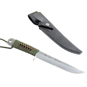 HONMAMON "UNRYU" Japanese Hunting Knife Damascus 10 Layers Aogami Steel, 120mm~210mm Outdoor knife