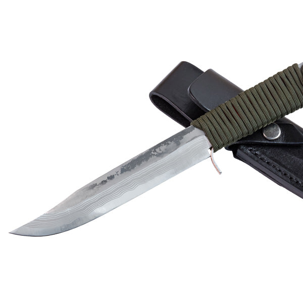 HONMAMON "UNRYU" Japanese Hunting Knife Damascus 10 Layers Aogami Steel, 120mm~210mm Outdoor knife