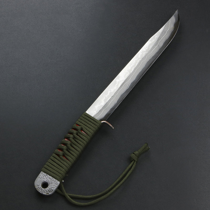 HONMAMON "UNRYU" Japanese Hunting Knife Damascus 10 Layers Aogami Steel, 120mm~210mm Outdoor knife