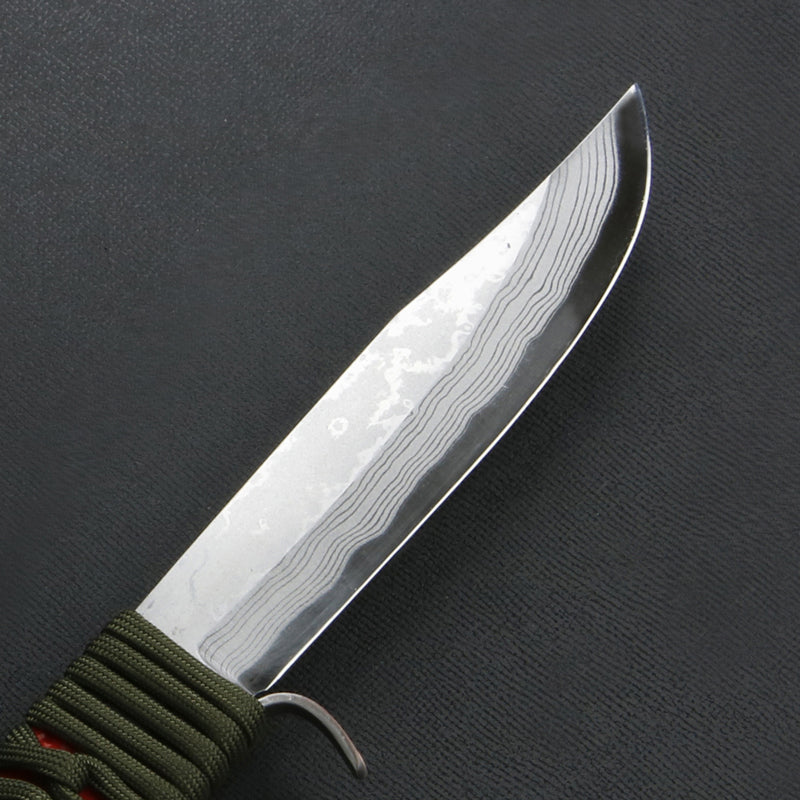 HONMAMON "UNRYU" Japanese Hunting Knife Damascus 10 Layers Aogami Steel, 120mm~210mm Outdoor knife