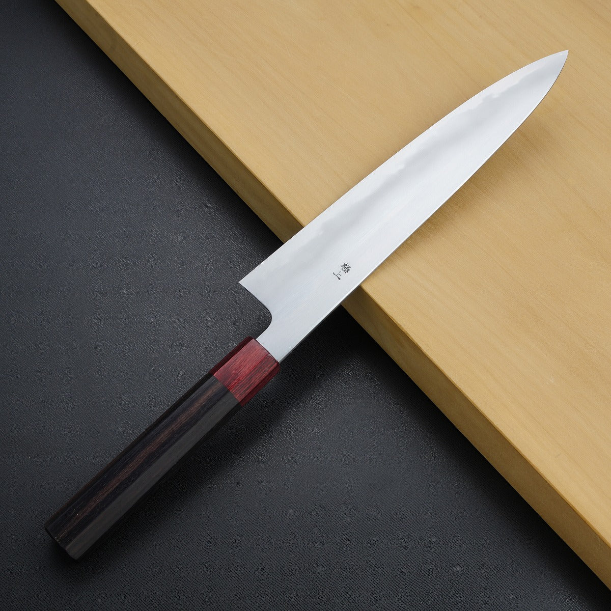 "YOSHIKAZU TANAKA" Sakai Motokane Gyuto SHIROGAMI No. 2 rosewood handle, 240mm