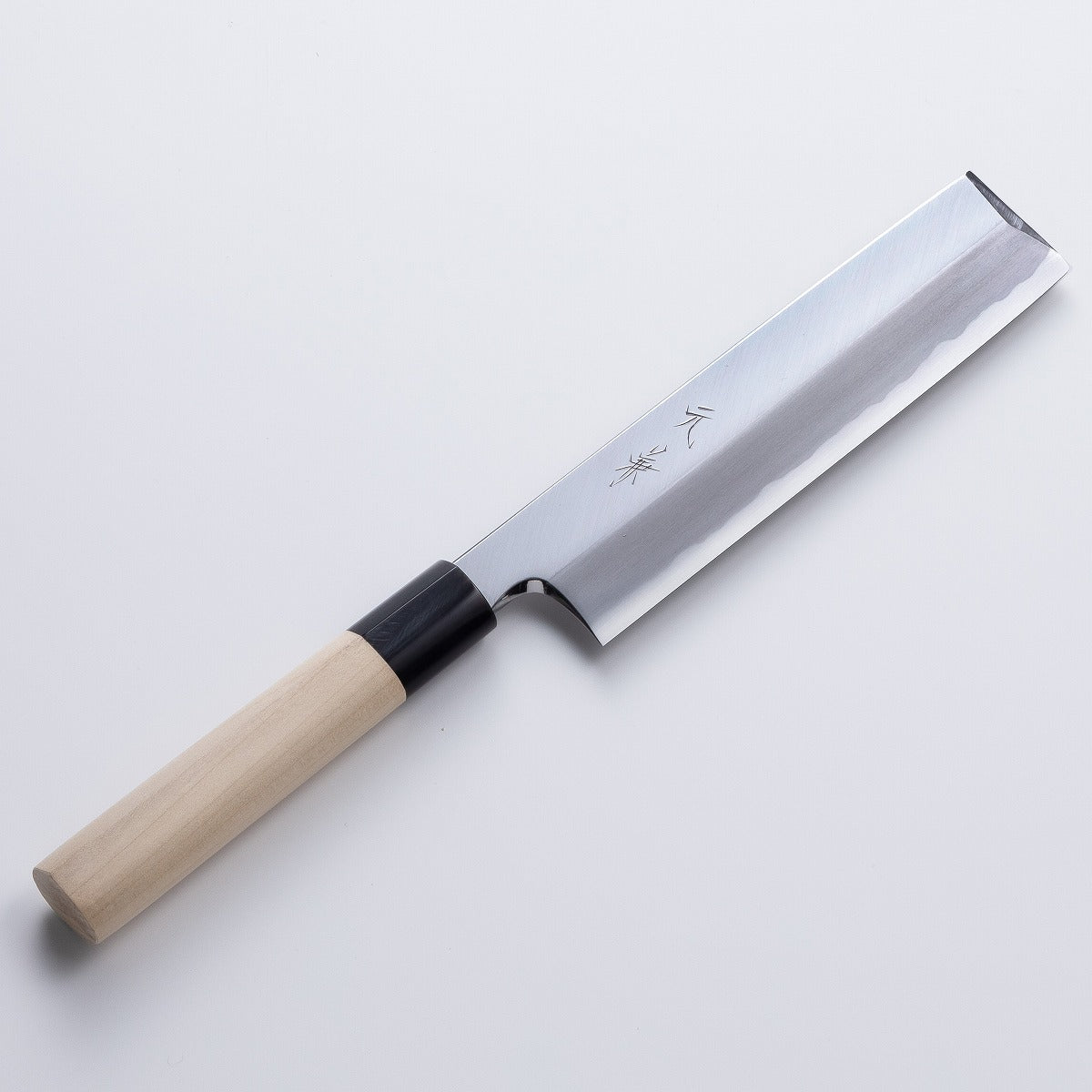 "YOSHIKAZU TANAKA" Sakai Motokane Usuba Kitchen Knife, Shirogami steel no.2, 180mm