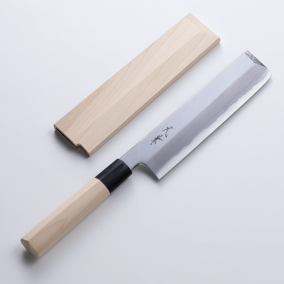 "YOSHIKAZU TANAKA" Sakai Motokane Usuba Kitchen Knife, Shirogami steel no.2, 195mm