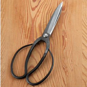 Open image in slideshow, &quot;SAHO&quot; Kyo-Tsushima Type Garden Shears for Right Hander, Edge: Aogami Steel
