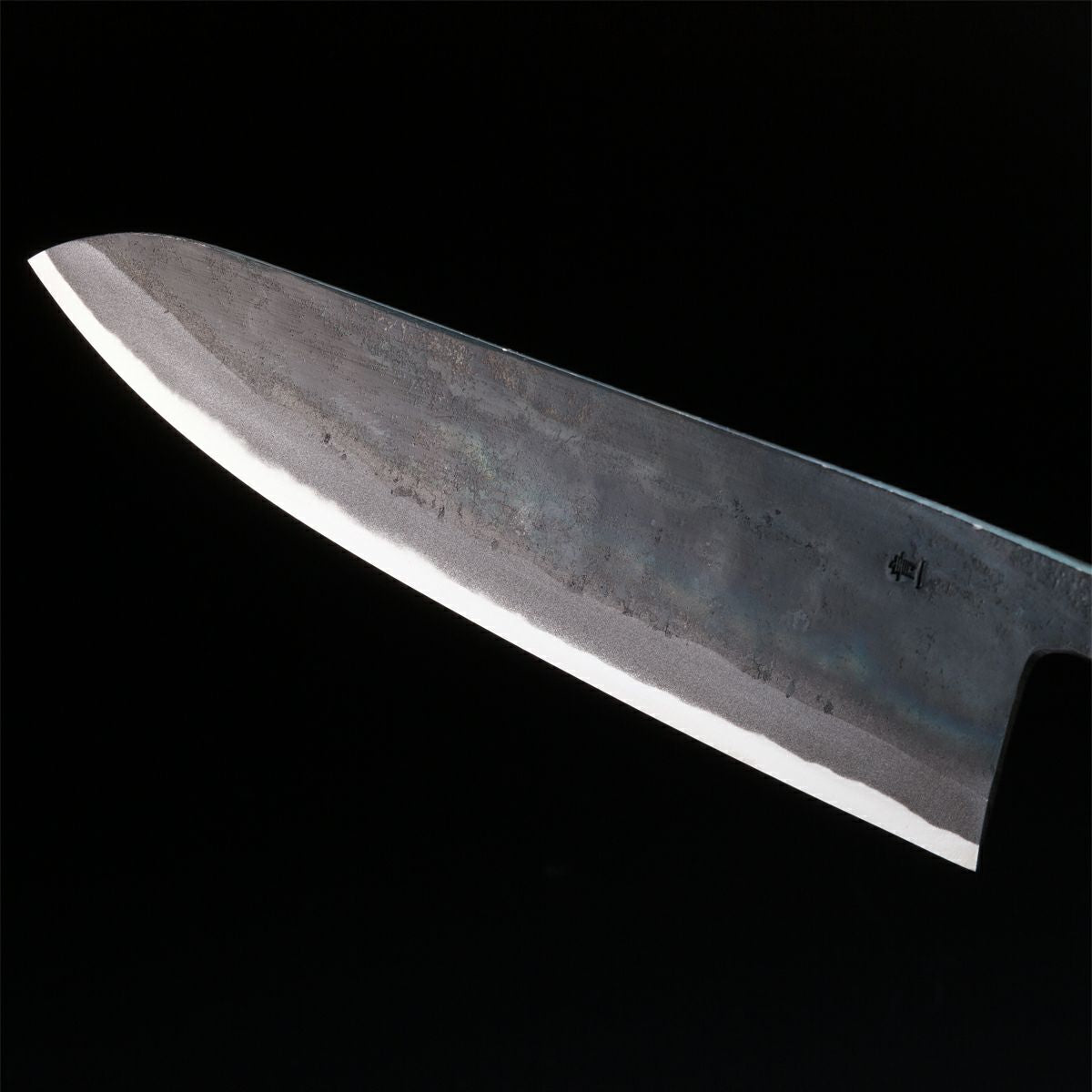 HONMAMON "MOTOKANE" Wa-Gyuto Kurouchi (Chef's Knife) Aogami Steel No.1, Wooden Case, 240mm
