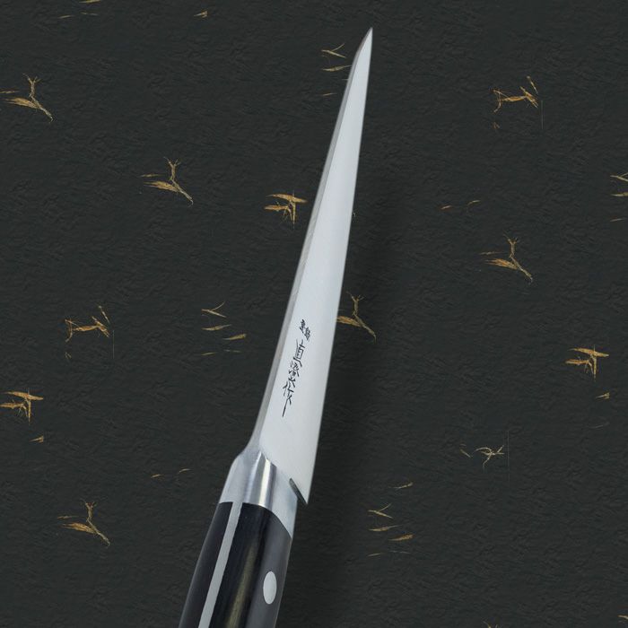 ”NAOZUMI SAKU” Boning Knife Kado Type SK Steel Double Bevel, 150mm