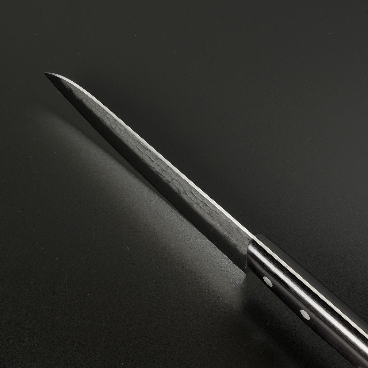 HONMAMON 三德刀 (多用途廚刀) 青紙鋼2號, 梨地槌目, 170mm
