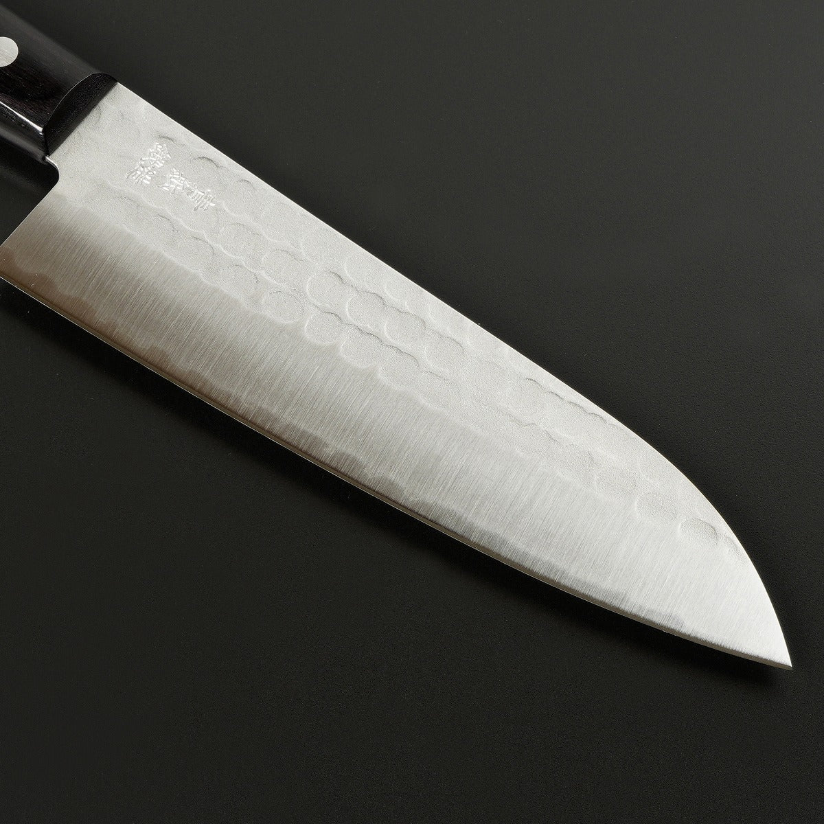 HONMAMON Santoku (Multi-Purpose Knife) Aogami Steel, Satin Finish Surface, 170mm