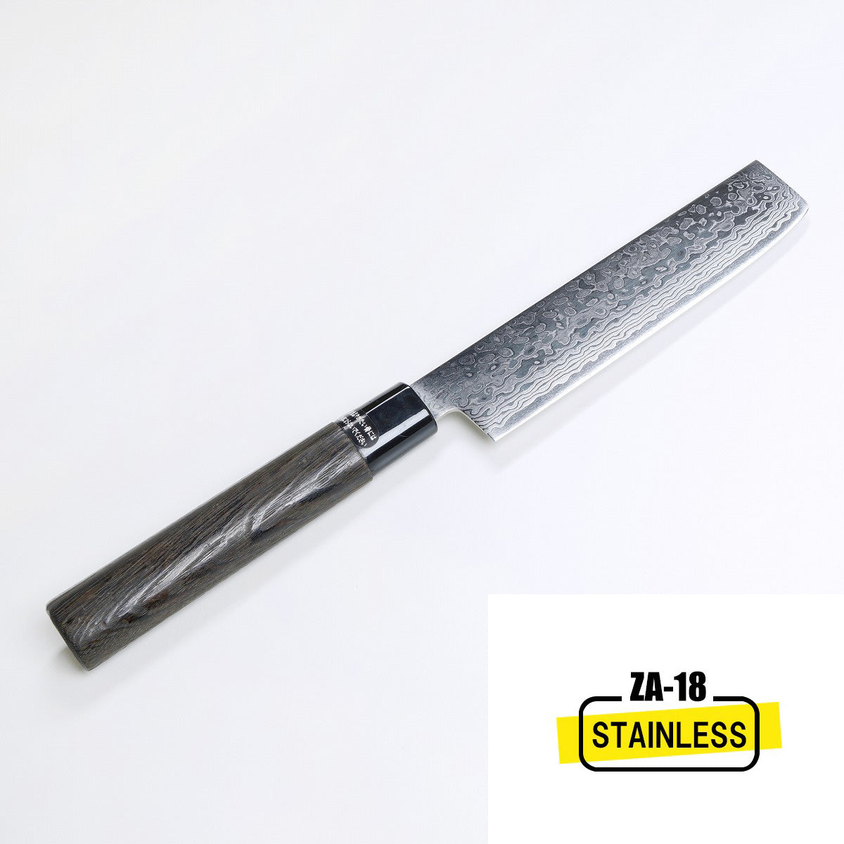 菜刀 ZA18積層鋼 墨流模樣, 165mm