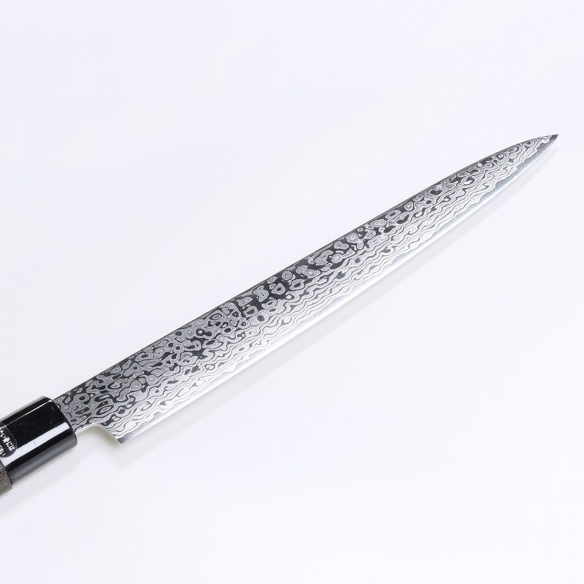 Sujihiki (Slicer Knife) ZA18 Laminated Stainless Steel with Suminagashi Pattern, 240mm