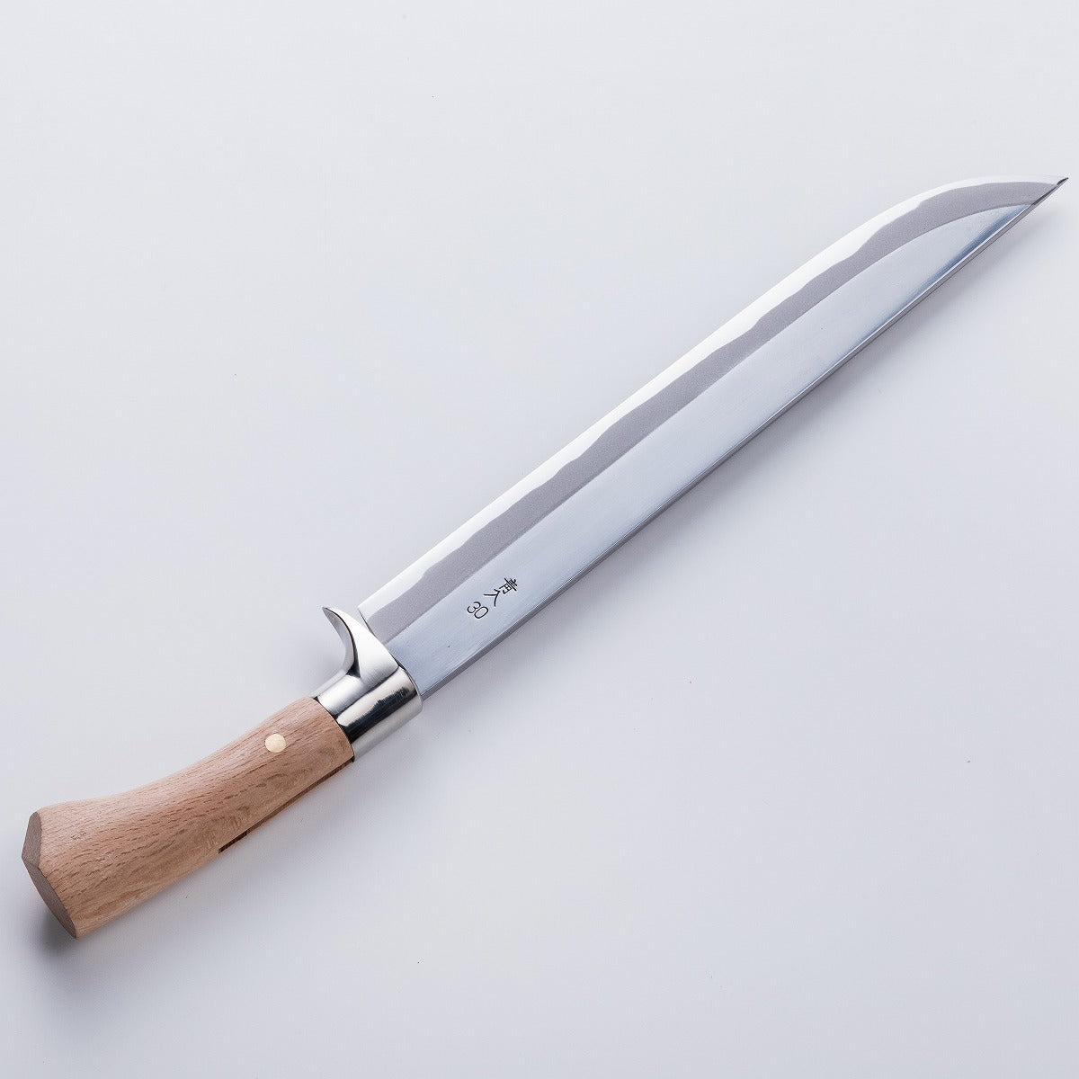 HONMAMON "AZUMASYUSAKU" Hunting Knife Carving of DRAGON 300mm, Japanese Outdoor Sword Type Knife