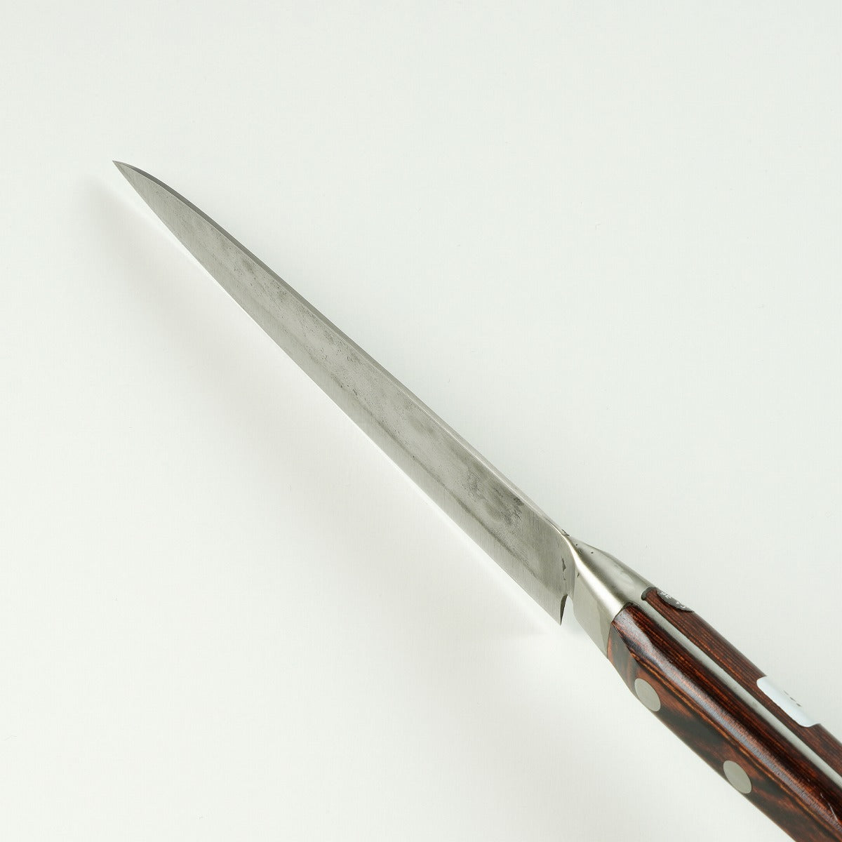 <刀皇> 生果刀（萬用刀）白紙鋼1號　梨地模樣, 150mm