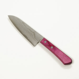 Open image in slideshow, &quot;SHIGEKI TANAKA&quot; Santoku (Multi-Purpose Knife) VG10 Laminated, 150mm

