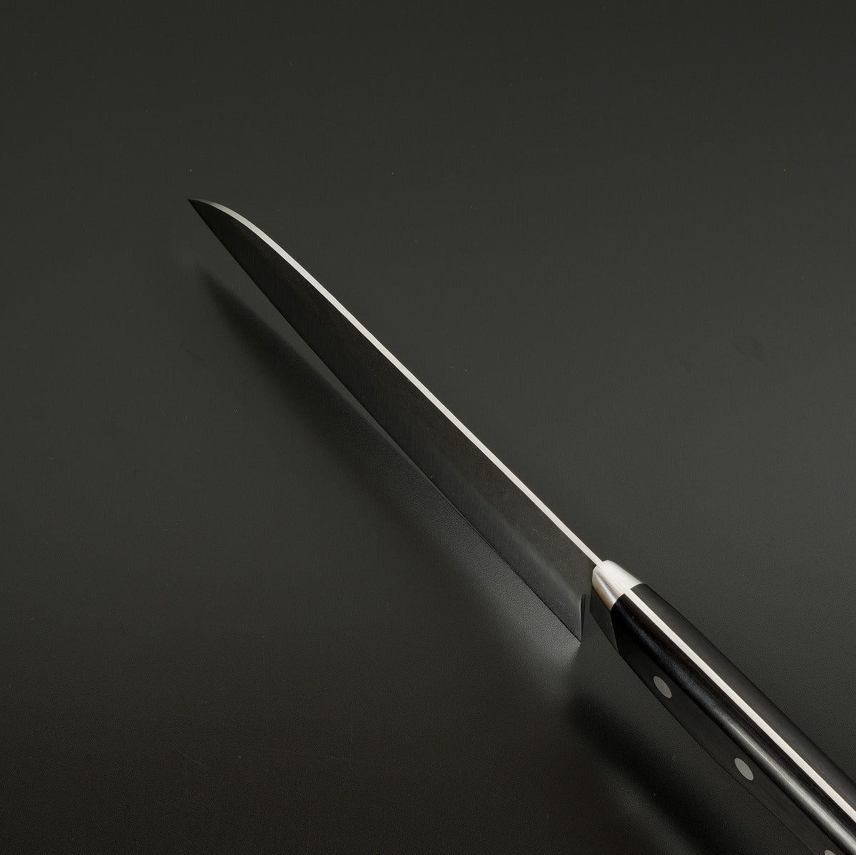 HONMAMON 三德刀 (多用途廚刀) 青紙鋼2號 鎚目模樣, 180mm