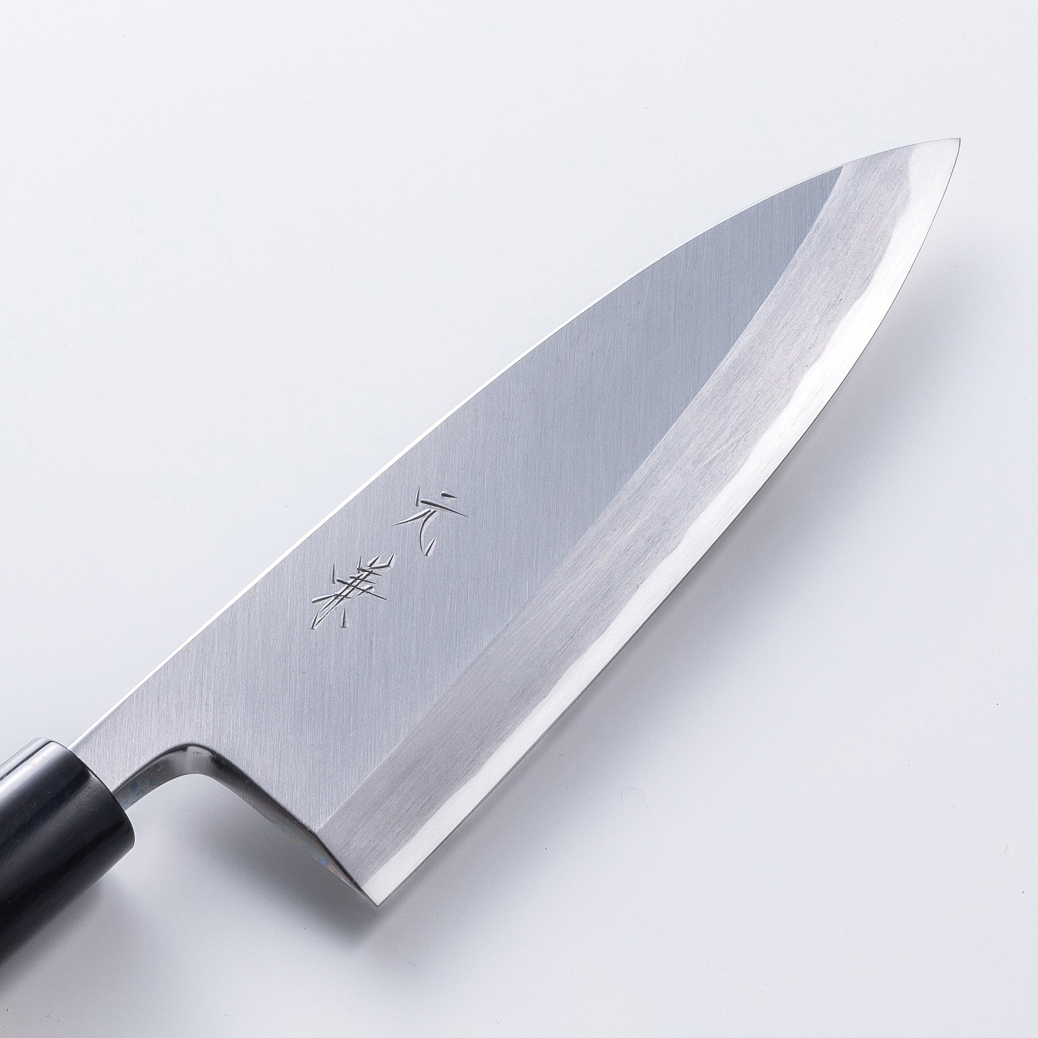 "SAKAI MOTOKANE" Deba  (Butcher Knife) Shirogami Steel, 150mm~210mm with Wooden Case