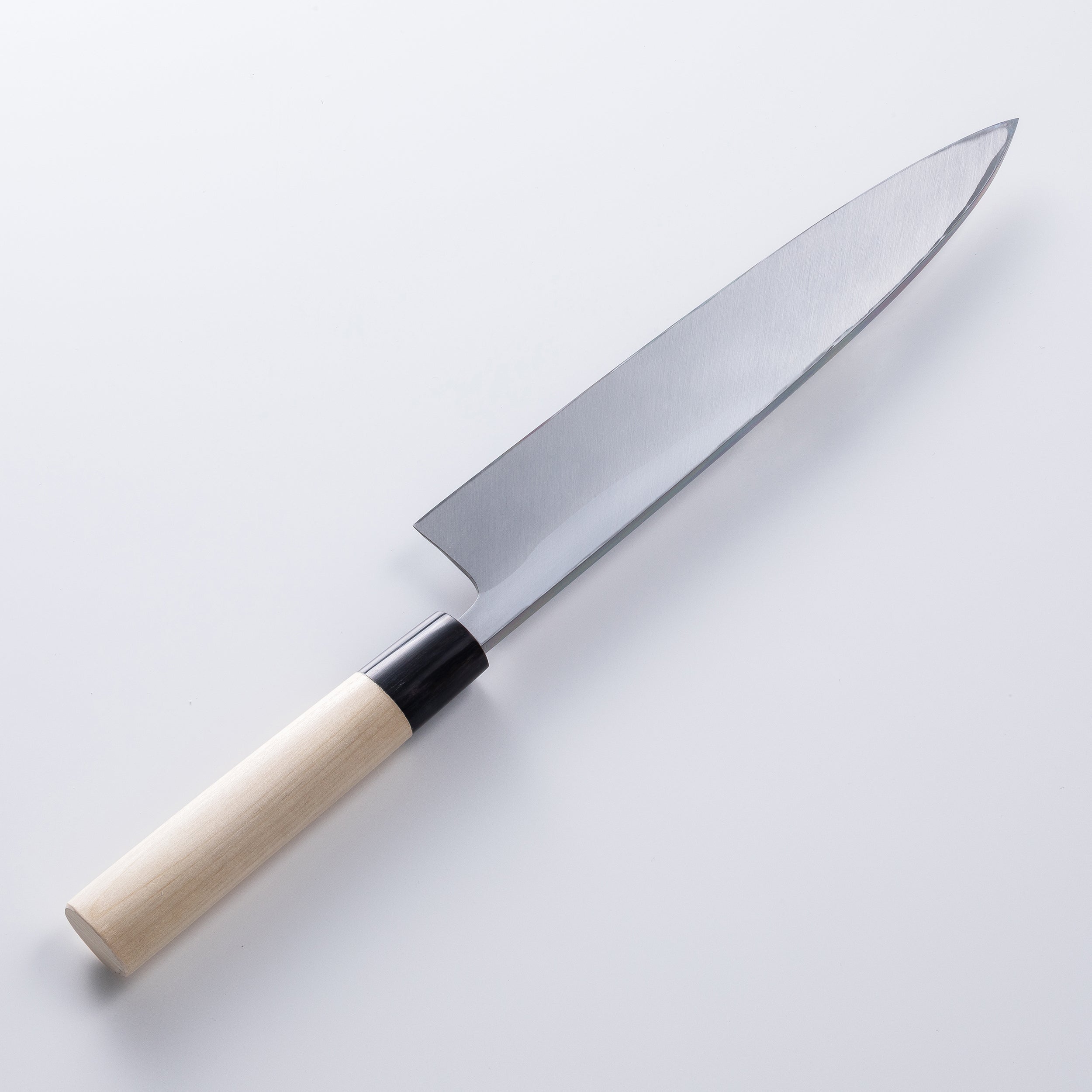 SAKAI MOTOKANE Mioroshi Deba (Butcher Knife) Shirogami No.2, 180mm~240mm with Wooden Case