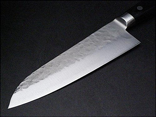 Santoku (Multi-Purpose Knife) Aogami Steel No.2, Beautiful Satin Finished Surface, 170mm