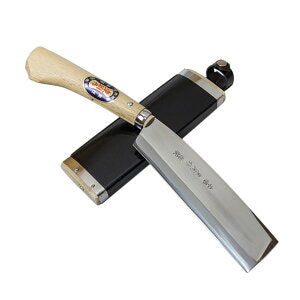AZUMASYUSAKU Handmade Polished Japanese Hatchet / Machete, SHIROGAMI Steel, 150mm~240mm (NATA)