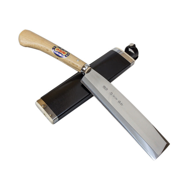 AZUMASYUSAKU Handmade Polished Japanese Hatchet / Machete, SHIROGAMI Steel, 150mm~240mm (NATA)