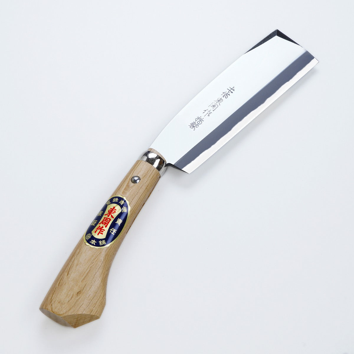 AZUMASYUSAKU Handmade Polished Japanese Hatchet / Machete, SHIROGAMI Steel, 150mm~240mm (NATA)