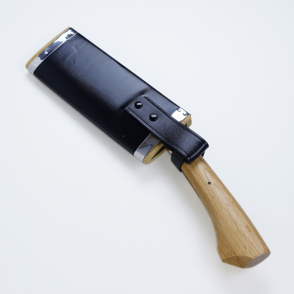 AZUMASYUSAKU Handmade Polished Japanese Hatchet / Machete, SHIROGAMI Steel, 150mm~240mm (NATA)
