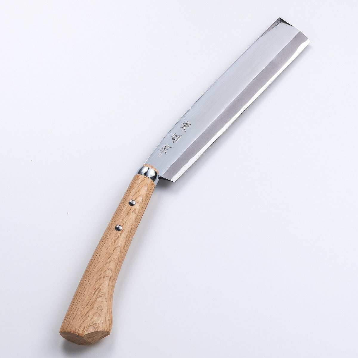 "AZUMASYUSAKU" Japanese Hatchet / Machete Aogami Steel no.2, 195mm-240mm Single edge & Saw 240mm Set (NATA)