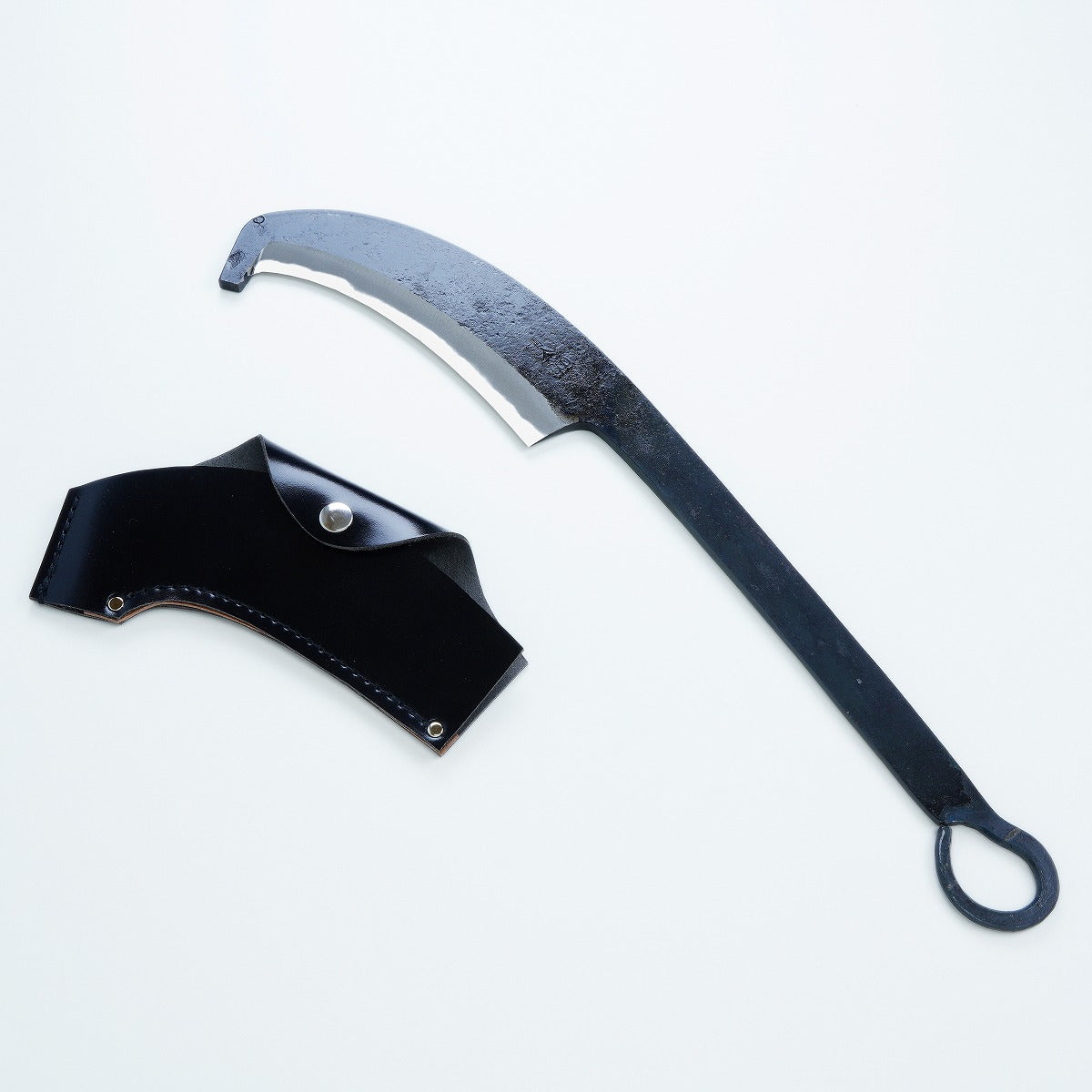 HONMAMON "AZUMASYUSAKU" Japanese Hatchet (Axe) Aogami Steel, 140mm double Bevel