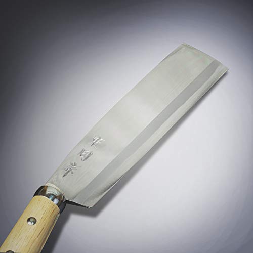 AZUMASYUSAKU Japanese Hatchet / Machete Aogami Steel, 195mm-240mm & Saw 270mm (NATA)