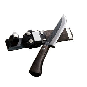 "AZUMASYUSAKU" KUROUCHI Japanese Hunting knife SHIROGAMI Steel no.2, 120ｍｍ～150ｍｍ Outdoor Knife