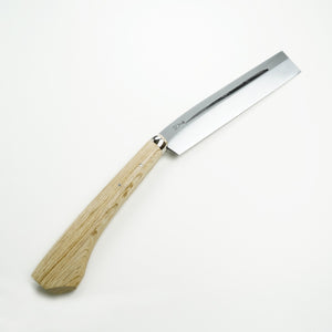 HONMAMON "AZUMASYUSAKU" Polished Japanese Hatchet / Machete 165mm-240mm for Left Hander, Aogami Steel Single Bevel (NATA)