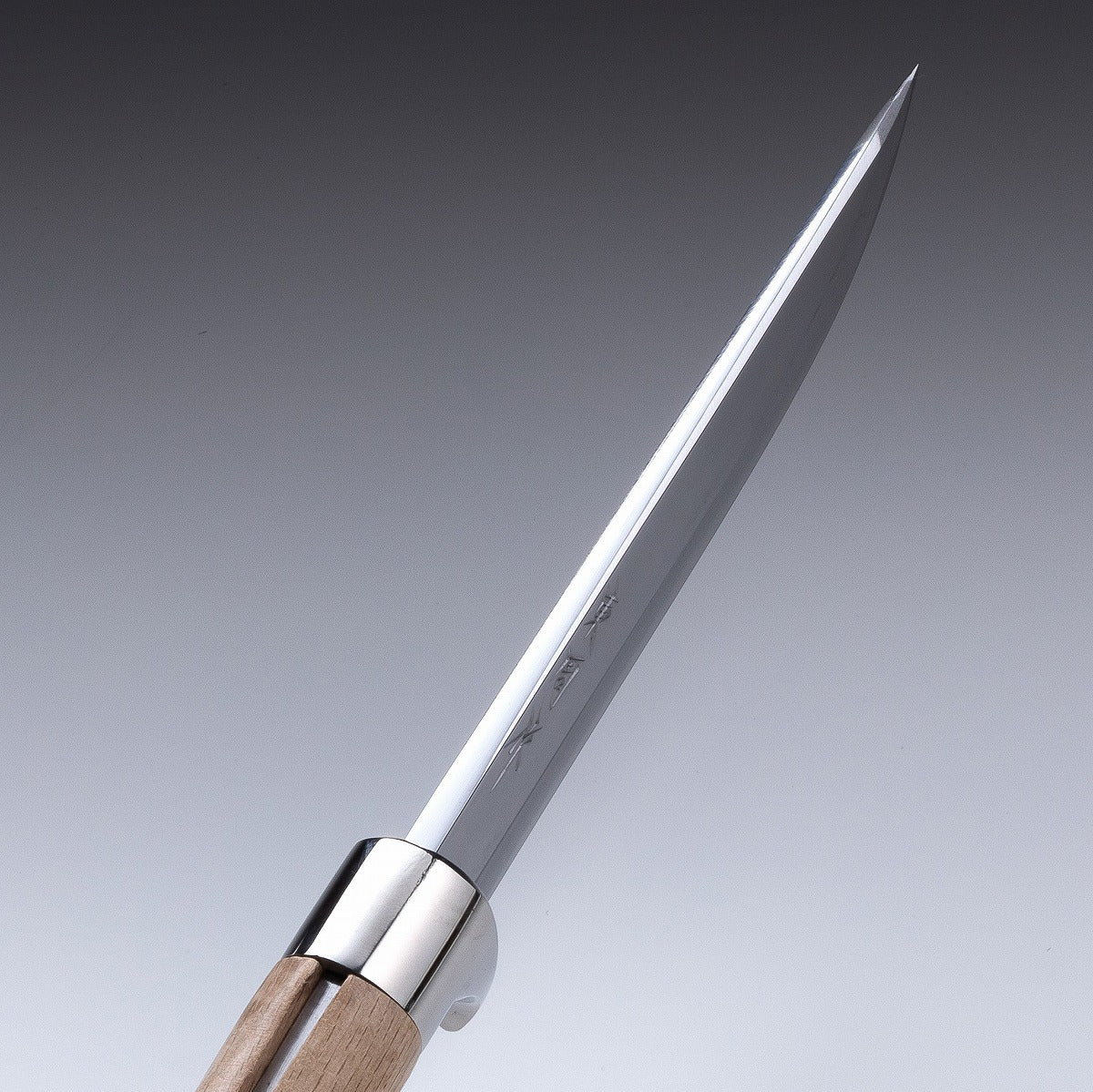 "AZUMASYUSAKU" Polished Japanese Hunting Knife Aogami Steel no.2, 120mm~150mm Short length Outdoor knife