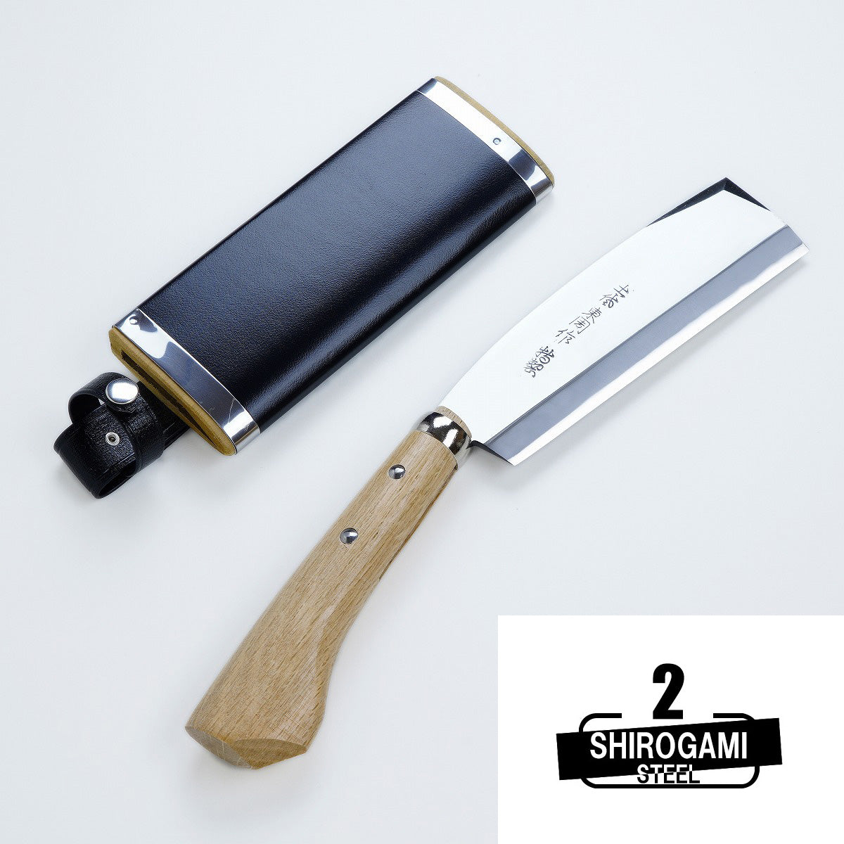 切抜(ラ)A4.13 アマガミSS AZUMASYUSAKU Polished Slim Japanese Hatchet / Machete