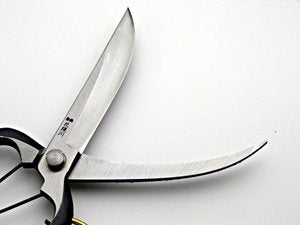HONMAMON "HANAKUMAGAWA" One Hand Gardening Shears with Hand Guard 270mm Made in Japan, Single Edge