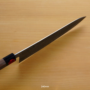 "HARUKAZE" Gyuto (Chef's Knife) Powdered HSS R2 Damascus, 180mm~240mm with Walnut Handle