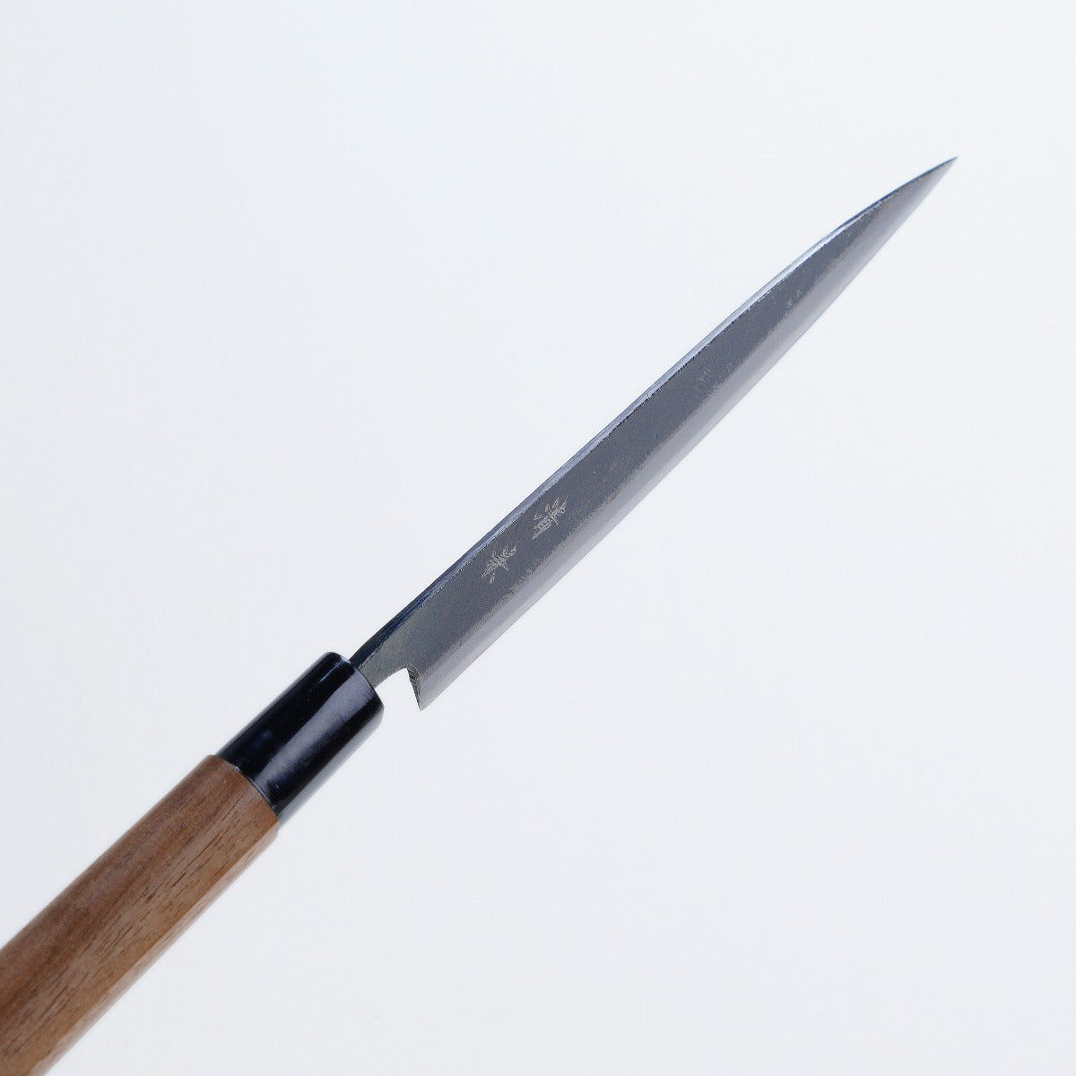 <清兼> 生果刀黑打（功能刀）超青紙鋼連專用木刀套，150mm