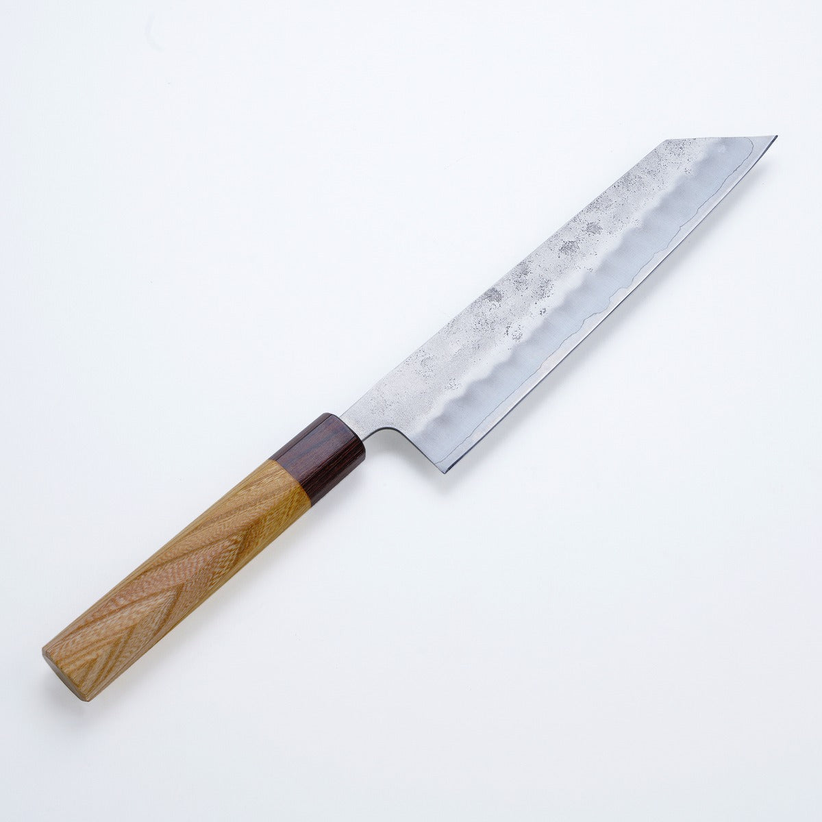 "HONMAMON" Kiritsuke Gyuto (Chef’s Knife) Ginsan Stainless Steel Nashiji, 210mm
