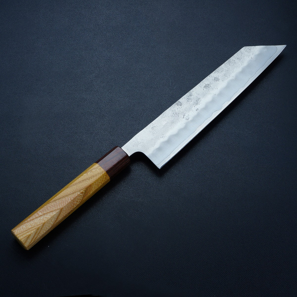 "HONMAMON" Kiritsuke Gyuto (Chef’s Knife) Ginsan Stainless Steel Nashiji, 210mm