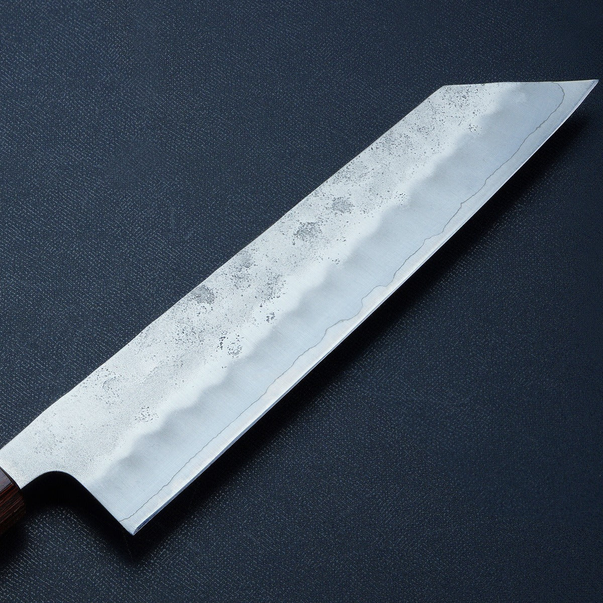 "HONMAMON" Kiritsuke Gyuto (Chef’s Knife) Ginsan Stainless Steel Nashiji, 210mm