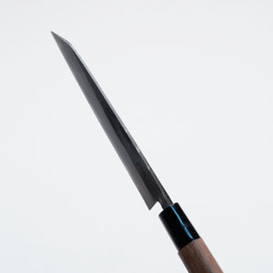 Kiritsuke Yanagiba Kurouchi (Sashimi Knife) Aogami Steel No.2, 150mm with Kurumi Handle