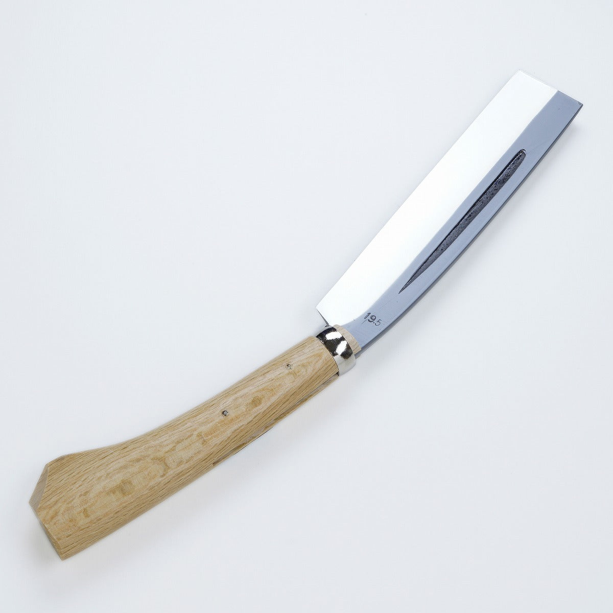 AZUMASYUSAKU Polished Slim Hatchet  (Outdoor Knife) Shirogami Steel, 150mm~240mm Single Bevel  with Case