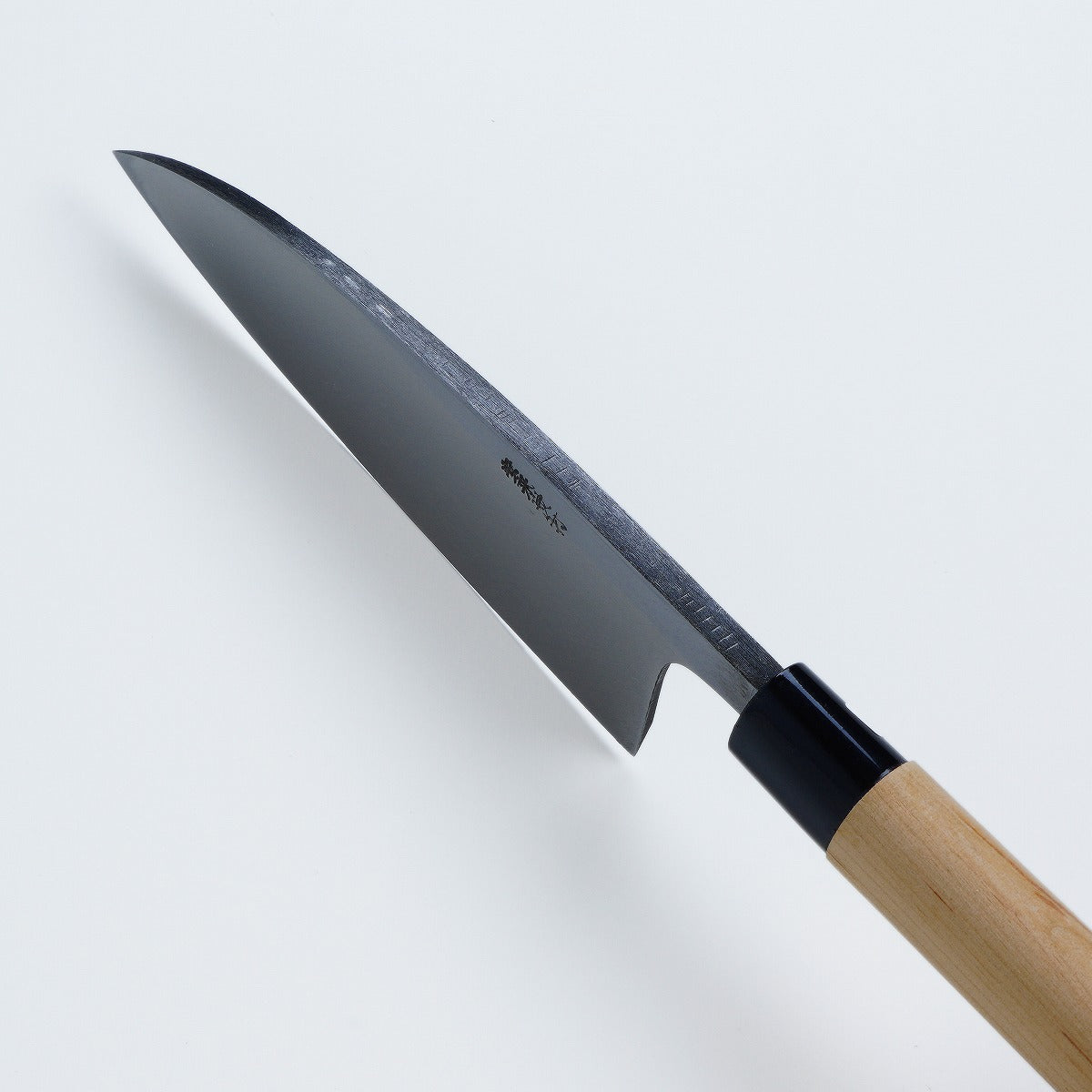Deba (Butcher Knife) Shirogami Steel No.2 with Kuro Hammered pattern
