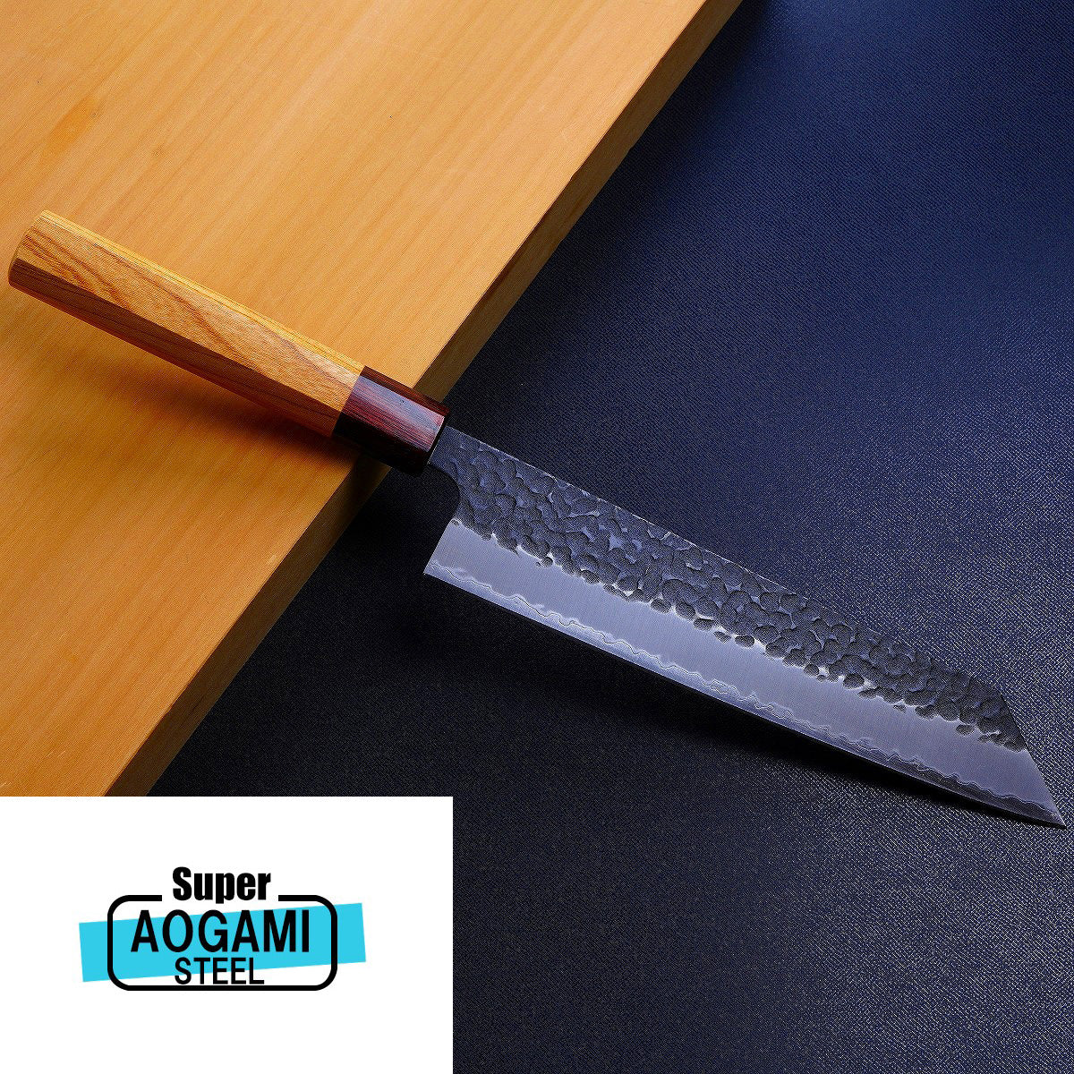 "HONMAMON" Kiritsuke Gyuto (Chef’s Knife) Aogami Super Steel, 210mm